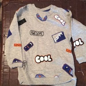 NWOT. 3 for $12. H&M 12-18 month sweatshirt.